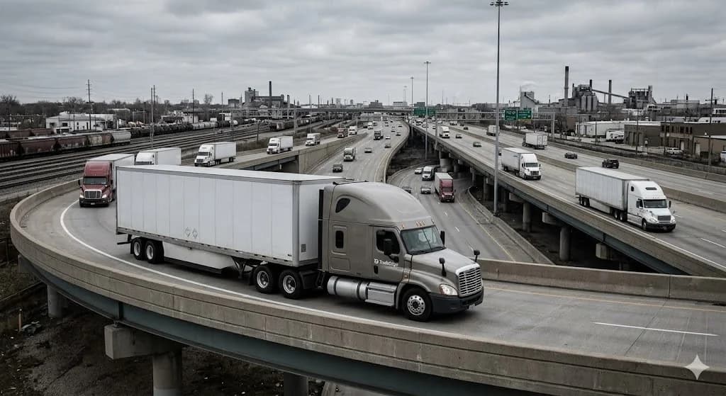 Why Inland Freight is a Different Beast: Routing Shipments Through Midwest Hubs